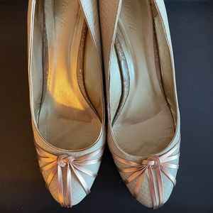 Copper knot  nude Mid heel by max